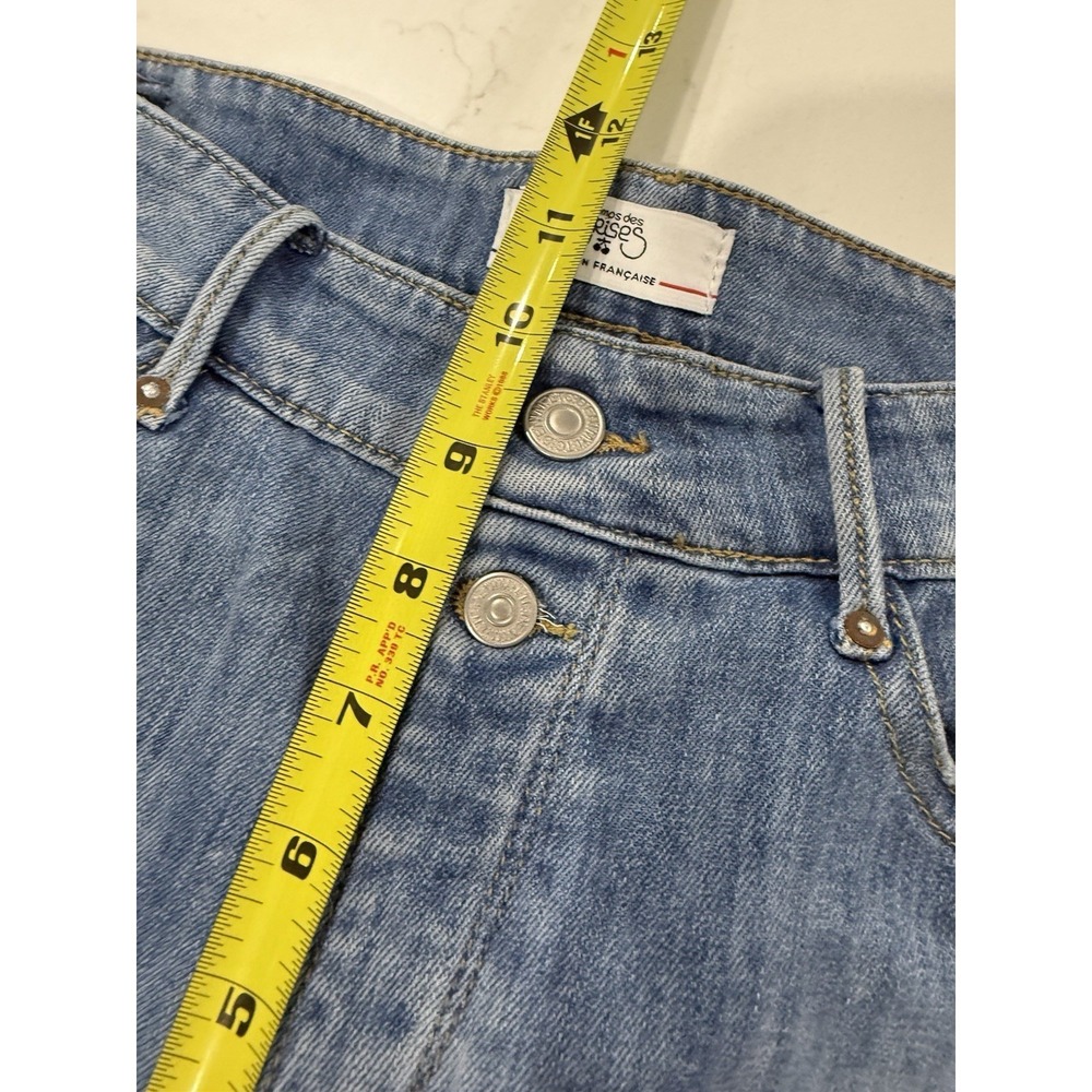 Le Temps Des Cerises Candiani Denim Jeans Womens T 28 Italian Premium straight - Picture 11 of 13